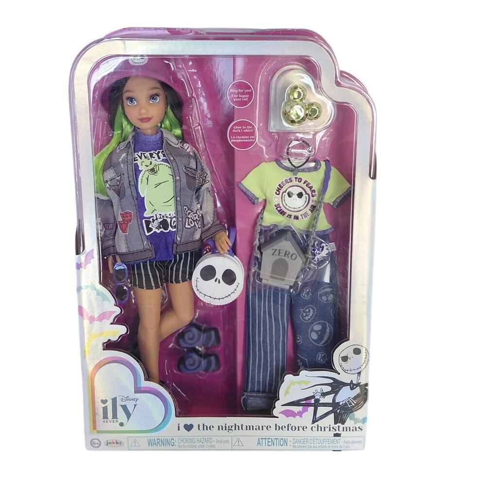 Disney Ily I Love The Nightmare before Christmas Deluxe Fashion Doll New In Box